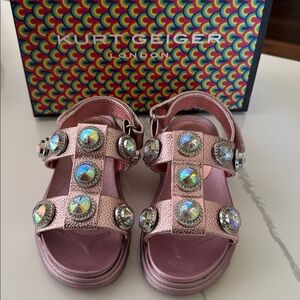 KURT GEIGER MINI ORSON CRYSTAL SANDSLS